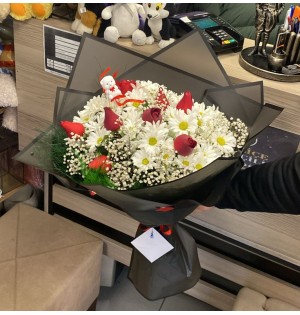 Gül Papatya Buketi